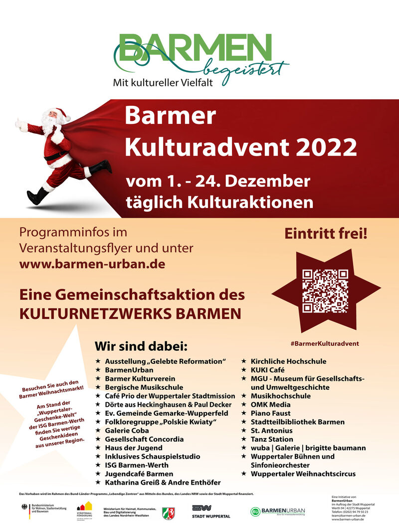 Plakat Barmer Kulturadvent