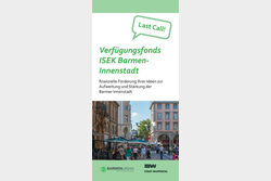 Flyer Verfügungsfonds